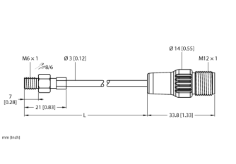 Temperature Detection TP-203A-M6-H1141-L100-I7