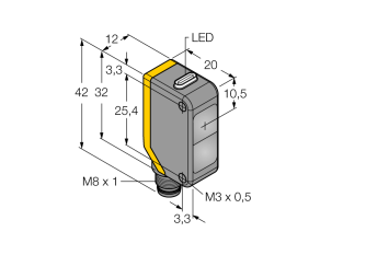Photoelectric Sensor Q20PFF100Q7