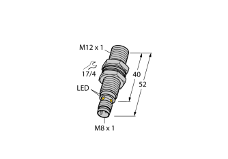 Inductive Sensor BI4U-M12-AP6X-V1131 Inductive Sensor BI4U-M12-AP6X-V1131