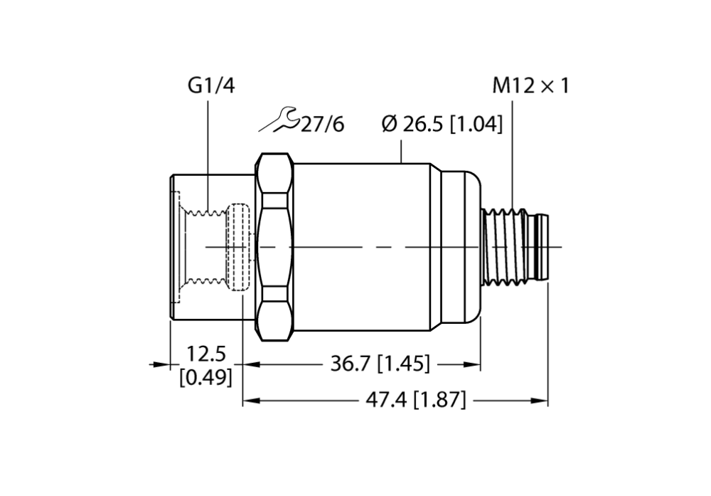 Pressure Transmitter PT0.6R-1501-I2-H1141/D840