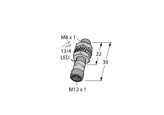 Inductive Sensor BI2-EG08K-VN6X-H1341 Inductive Sensor BI2-EG08K-VN6X-H1341