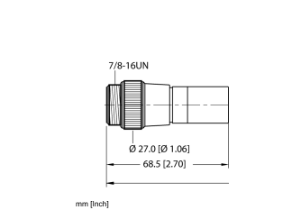 Power Cable RSM RKM 44P-2M