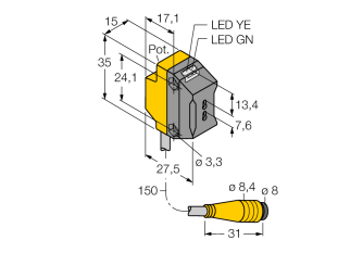 Photoelectric Sensor QS18VN6FPQ