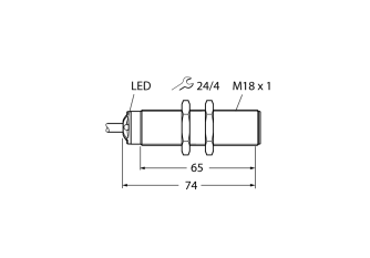 Ultrasonic Sensor RU50U-S18-LI8X Ultrasonic Sensor RU50U-S18-LI8X