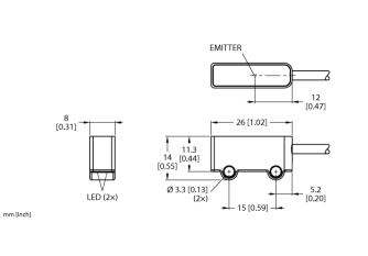 Photoelectric Sensor Q2XNAE-2M Photoelectric Sensor Q2XNAE-2M
