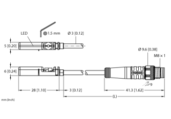 Magnetic Field Sensor BIM-UNT-AN6X-0.3-PSG3M Magnetic Field Sensor BIM-UNT-AN6X-0.3-PSG3M
