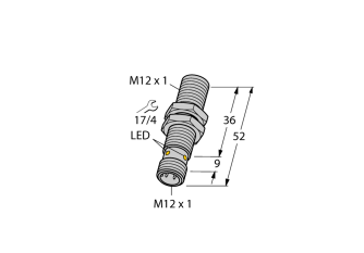 Inductive Sensor BI6U-M12-AP6X-H1141 Inductive Sensor BI6U-M12-AP6X-H1141