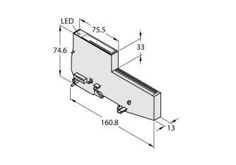BL20 Economy Module BL20-E-16DO-24VDC-0.5A-P BL20 Economy Module BL20-E-16DO-24VDC-0.5A-P