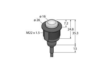LED Signal Light S22L2SRGB7