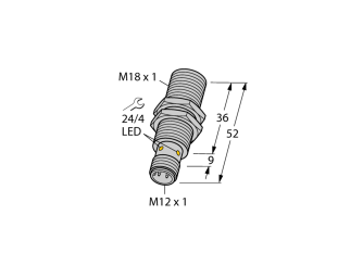 Inductive Sensor BI8-M18-VP6X-H1141 Inductive Sensor BI8-M18-VP6X-H1141