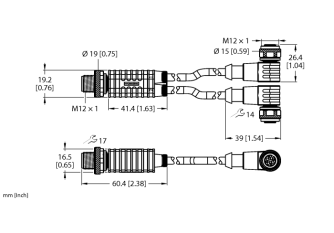 2-Way Splitter VBRS4.4-2WKC4T-1/1/TEL 2-Way Splitter VBRS4.4-2WKC4T-1/1/TEL
