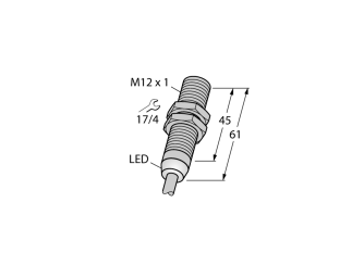 Inductive Sensor BI2-M12-AP6X/S120 Inductive Sensor BI2-M12-AP6X/S120