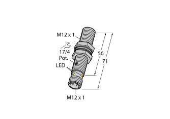 Capacitive Sensor BC3-M12-AN6X-H1141 Capacitive Sensor BC3-M12-AN6X-H1141