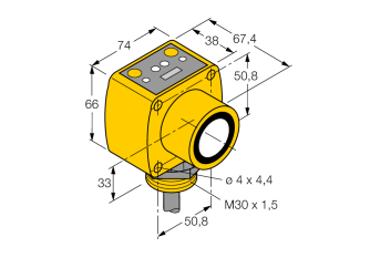 Ultrasonic Sensor QT50ULB-CRFV Ultrasonic Sensor QT50ULB-CRFV