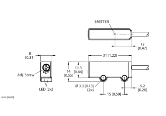 Photoelectric Sensor Q2XKLAF3IR-Q5 Photoelectric Sensor Q2XKLAF3IR-Q5
