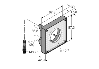 Vision System LEDIR80X80M