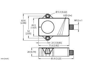 Vibration & Temperature Sensor CMVT-QR20-IOLX3-H1141 Vibration & Temperature Sensor CMVT-QR20-IOLX3-H1141