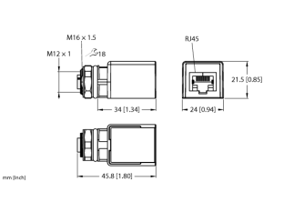 Adapter FKSDD-RJ45SF-44
