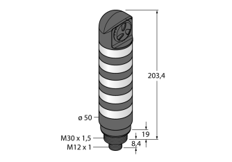 LED Signal Light TL50CWBGYRALSQ LED Signal Light TL50CWBGYRALSQ