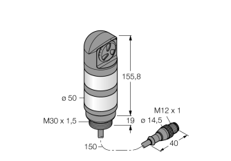 LED Signal Light TL50GRALSQP LED Signal Light TL50GRALSQP